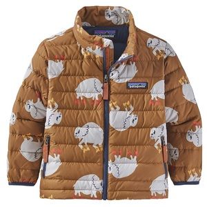 RARE 🦬 Patagonia Baby Down Sweater in Mulch Brown